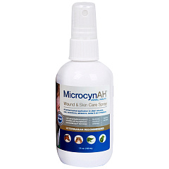 Спрей для обработки ран и ухода за кожей всех видов животных Microcyn Wound&Skin