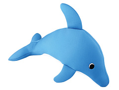 Плаваюча іграшка для великих собак Дельфін із пищалкою Dolphin Swimming Nobby