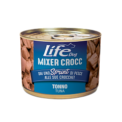 Беззернова консерва у сухий корм для собак з Тунцем Life Dog Mixer Crocc Tuna Беззернова консерва у сухий корм для собак з Тунцем Life Dog Mixer Crocc Tuna