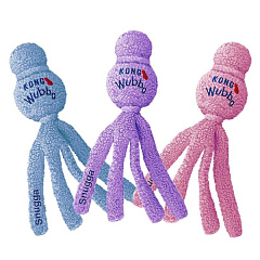 KONG Wubba Snugga Интерактивная игрушка для собак Бесшумные Животные Вубба