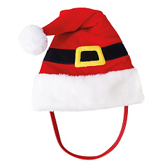 Новогодняя шапка для собак Санта Santa Christmas Dog Hat Nobby