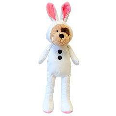 М'яка іграшка для великих собак Песик в костюмі Зайчика Easter Dog Plush Nobby