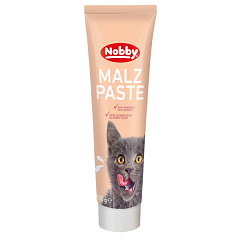 Мультивитаминная паста для выведения шерсти из желудка котов Malz Paste Cat Nobby