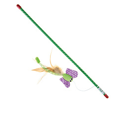 Іграшка для котів Вудка з метеликом Imac Fishing Rod Butterfly