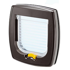 Универсальные двери для кошек и маленьких собак с двумя режимами работы Swing 1 Ferplast