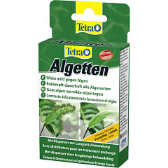Таблетки для знищення водоростей і контролю обростань акваріума Tetra Algetten