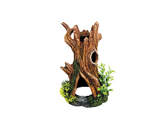 Декор для аквариума Ствол дерева с дуплом Tree Trunk Aqua Ornaments Nobby