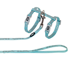 Анатомическая шлейка с поводком для кошек Кошачьи лапки Hid Cat Harness Nobby Анатомическая шлейка с поводком для кошек Кошачьи лапки Hid Cat Harness Nobby