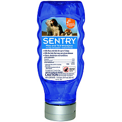 Антипаразитарный шампунь для собак от блох и клещей Sentry Flea & Tick Shampoo Tropical Breeze