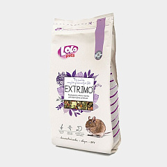 Екструдований корм для дегу з натуральними вітамінами LoLo Pets Extrimo Degu