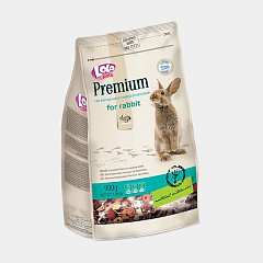 Полнорационный корм для кроликов с натуральными витаминами LoLo Pets Premium Food Rabbit