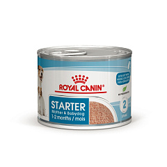 Консерва-мус для цуценят віком до 2 місяців та годуючих собак Royal Canin Starter Mother & Babydog Mousse Консерва-мус для цуценят віком до 2 місяців та годуючих собак Royal Canin Starter Mother & Babydog Mousse