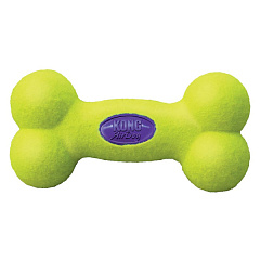 Іграшка для собак Кісточка Дбайливий догляд за зубами AirDog Squeaker Bone KONG Іграшка для собак Кісточка Дбайливий догляд за зубами AirDog Squeaker Bone KONG
