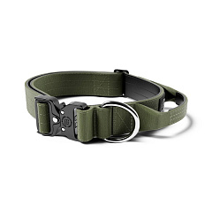 Професійний посилений нашийник з ручкою та ривковим замком для собак BullyBillows Combat Collar Handle 4 cm Професійний посилений нашийник з ручкою та ривковим замком для собак BullyBillows Combat Collar Handle 4 cm
