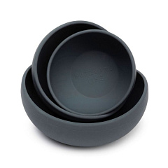 Силіконова миска для собак Графітовий Туман FuzzYard Life Silicone Feeder Slate Grey