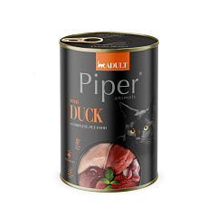 Беззернова консерва для дорослих кішок з Качкою Dolina Noteci Piper Animals Cat Adult Duck Беззернова консерва для дорослих кішок з Качкою Dolina Noteci Piper Animals Cat Adult Duck