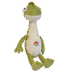 М'яка іграшка для великих собак Плюшевий Хамелеон з пищалкою Chameleon Plush Nobby