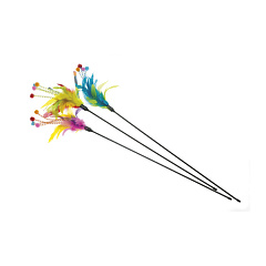 Іграшка для котів Дражнилочка з пір'ям Imac Fishing Rod Feathers Іграшка для котів Дражнилочка з пір'ям Imac Fishing Rod Feathers
