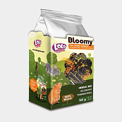 Ласощі для гризунів та кроликів Трав'яна Суміш LoLo Pets Bloomy Small Animals Herbal Mix