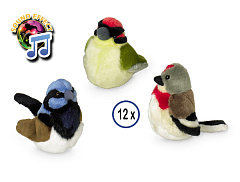 М'яка іграшка для собак Display Плюшеві Співочі Птахи Plush Nobby М'яка іграшка для собак Display Плюшеві Співочі Птахи Plush Nobby
