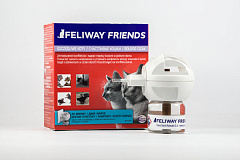 Препарат з дифузором для коригування поведінки котів, що спільно живуть Ceva Feliway Friends Diffuser Cats