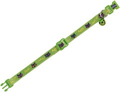 Нейлоновий нашийник для кішок із дзвіночком Чорна Киця Happy Cat Collar Nobby Нейлоновий нашийник для кішок із дзвіночком Чорна Киця Happy Cat Collar Nobby