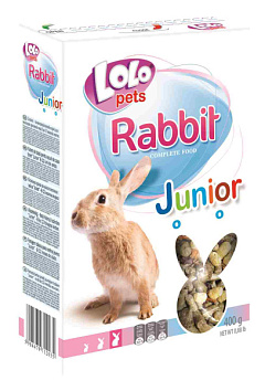 Повнораційний корм для кроликів віком від 8 місяців LoLo Pets Rabbit Junior Повнораційний корм для кроликів віком від 8 місяців LoLo Pets Rabbit Junior