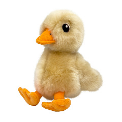 KONG Toughz Duck М'яка іграшка для собак Плюшеве Каченя з подвійною пищалкою