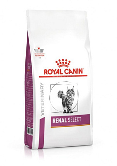 Сухий лікувальний корм для дорослих кішок із хронічною нирковою недостатністю Royal Canin Veterinary Renal Select