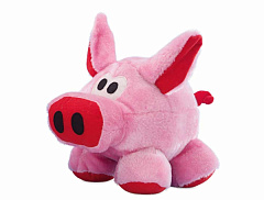 Мягкая игрушка с пищалкой для собак Плюшевая Крутая Свинка Plush Nobby