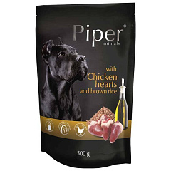 Вологий корм для собак з Курячими Серцями та Коричневим Рисом Dolina Noteci Piper Animals Chicken Hearts & Brown Rice Вологий корм для собак з Курячими Серцями та Коричневим Рисом Dolina Noteci Piper Animals Chicken Hearts & Brown Rice