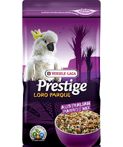 Полнорационный корм для больших австралийских попугаев Versele-Laga Prestige Loro Parque Parakeet Australian Mix