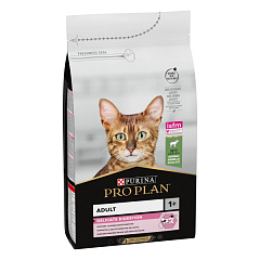 Сухой корм для котов с чувствительным пищеварением с Ягненком Purina Pro Plan Delicate Digestion Adult 1+ Lamb