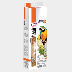 Ласощі для папуг, корел та канарок Сенегальське просо LoLo Pets Smakers Basic Birds