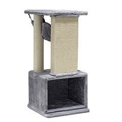 Кігтеточка для кішок з будиночком, дряпалкою та гамаком Idris Nobby