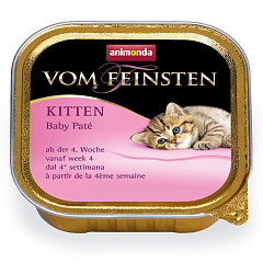Консерва паштет для котят Animonda Vom Feinsten Kitten Babypate Консерва паштет для котят Animonda Vom Feinsten Kitten Babypate