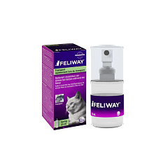 Успокаивающий спрей для снятия стресса у котов во время транспортировки Ceva Feliway Classic Transport Spray Cats Успокаивающий спрей для снятия стресса у котов во время транспортировки Ceva Feliway Classic Transport Spray Cats