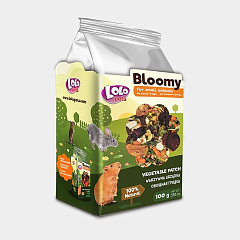 Лакомства для грызунов и кроликов Овощная грядка LoLo Pets Bloomy Small Animals Vegetable Patch