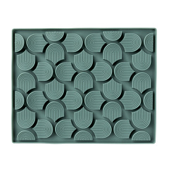 Силіконовий килимок для годування собак та котів Миртова Зелень FuzzYard Life Hide & Treat Mat Myrtle Green