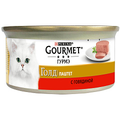 Консерва для котів Паштет з Яловичиною Purina Gourmet Gold Pate Beef Консерва для котів Паштет з Яловичиною Purina Gourmet Gold Pate Beef