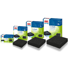 Вугільна губка у фільтр для поглинання неприємних запахів та токсинів у воді Juwel bioCarb