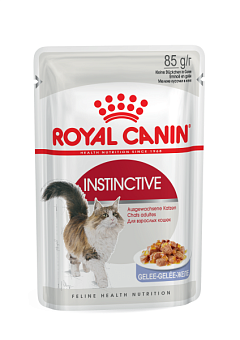 Влажный корм в желе для взрослых котов и кошек в возрасте до 7 лет Royal Canin Instinctive Jelly