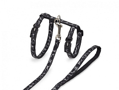 Анатомічная шлея-вісімка з повідцем для великих котів Леопард Leo Big Cat Harness Nobby Анатомічная шлея-вісімка з повідцем для великих котів Леопард Leo Big Cat Harness Nobby