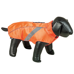 Светоотражающий дождевик для собак с сумкой в комплекте New Rainy Dog Rainсoat Nobby