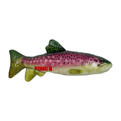 KONG Shieldz Wildz Fish Trout Плавающая игрушка для собак Форель для дог-дайвинга
