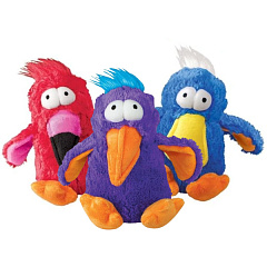 Мягкая игрушка для собак Забавная Птичка с пищалкой KONG Dodo Bird