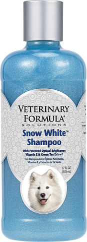 Шампунь для собак та котів з білою шерстю SynergyLabs Veterinary Formula Snow White Shampoo