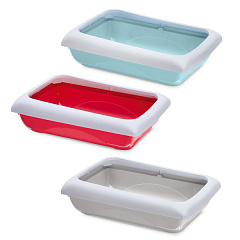 Туалет с высокими бортиками и ободком для котов Imac Dodo Туалет с высокими бортиками и ободком для котов Imac Dodo