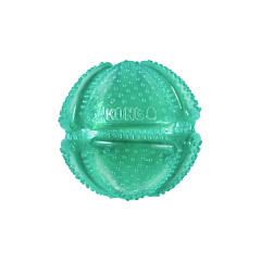 KONG Squeezz Dental Ball Игрушка для чистки зубов собак Жевательный Мяч