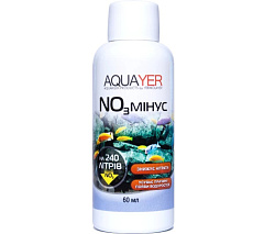 Засіб для зниження рівню нітратів у акваріумній воді Aquayer NO3 Мінус